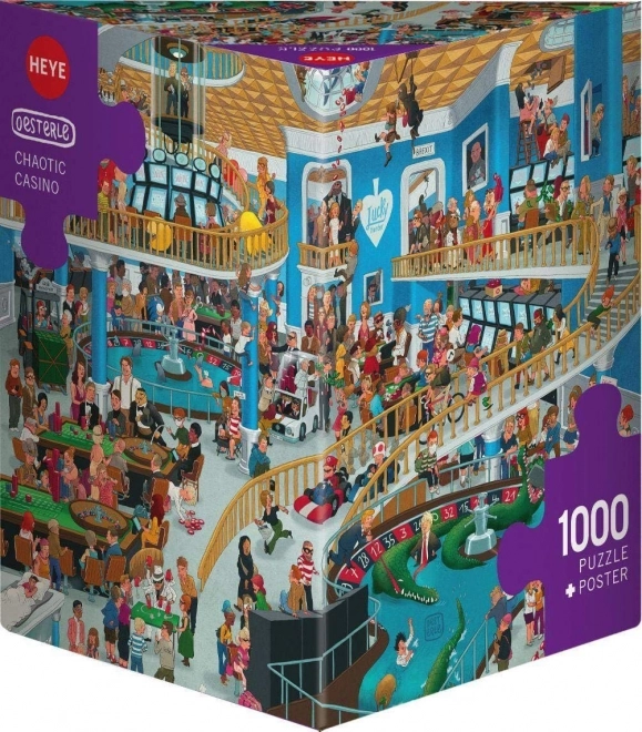 Heye Puzzle Kaotikus Kaszinó 1000 Darabos