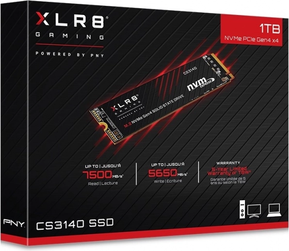 SSD meghajtó 1TB M.2 2280 CS3140