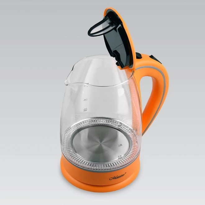Üveg elektromos vízforraló 1,7l 2000W