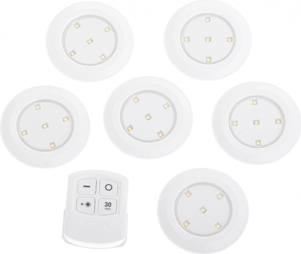 Teljes, 6 darabos LED lámpa készlet