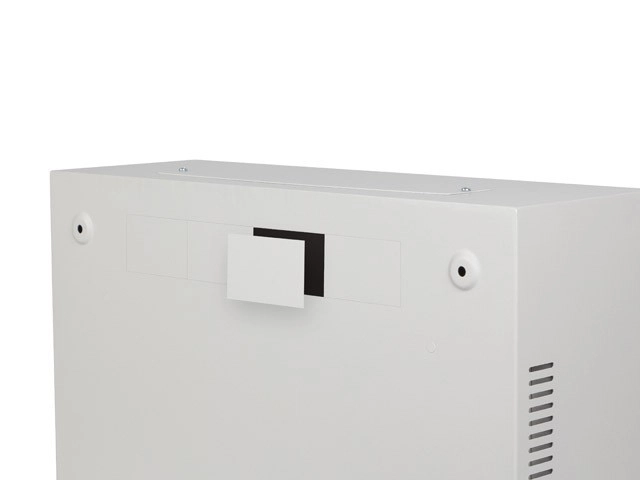 Niskoprofilú Rack Szerverszekrény 19" 4U+3U Szürke