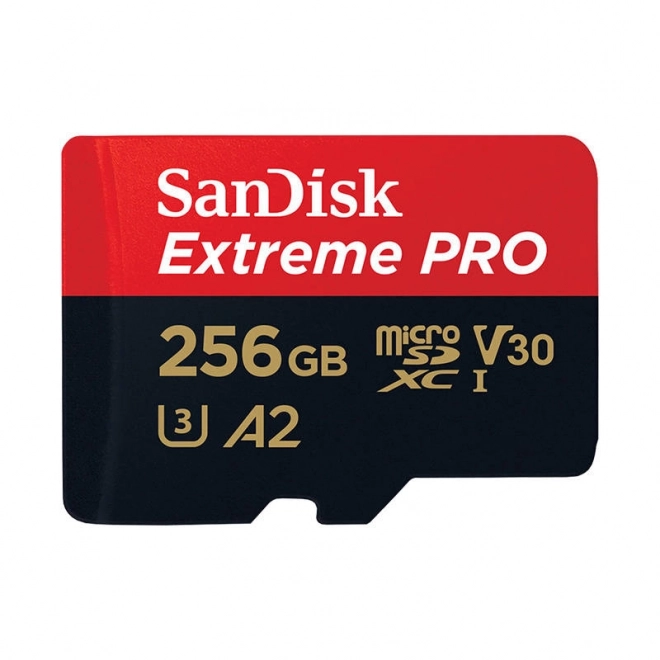 SanDisk Extreme Pro microSDXC 256GB 200/140 MB/s A2 U3