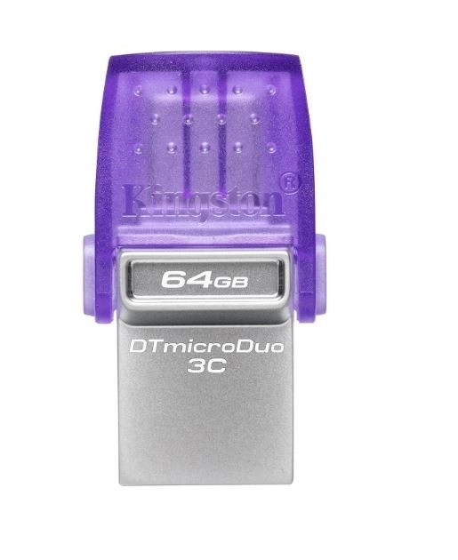 Pendrive DataTraveler MicroDuo 64GB USB-A/USB-C csatlakozóval