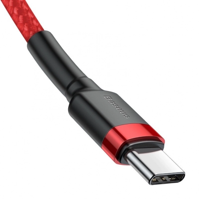 Baseus Cafule gyors töltő és adatkábel USB-C PD 60W 1m piros