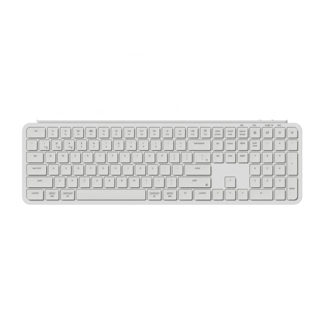 Wireless Keychron B6 Pro billentyűzet fehér
