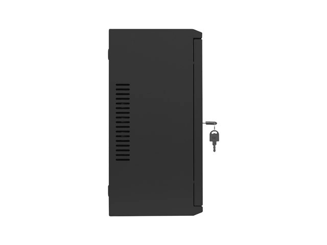 Fali rack szekrény 19 hüvelyk 4U+3U 540x200 alacsony profilú fekete