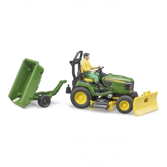 játék John Deere X949 kerti traktor kertésszel