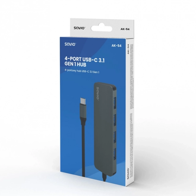 Savio USB hub 4 portos