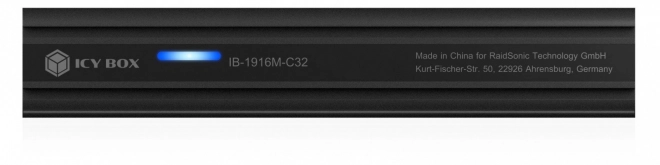 Külső alumínium tok M.2 NVMe SSD-hez USB-C csatlakozóval