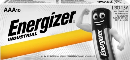 ENERGIZER Industrial AAA (LR03) alkáli elemek, 10 db (bulk)