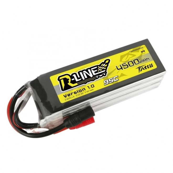 tattu r-line fpv akkumulátor 4500 mah 6s 95c