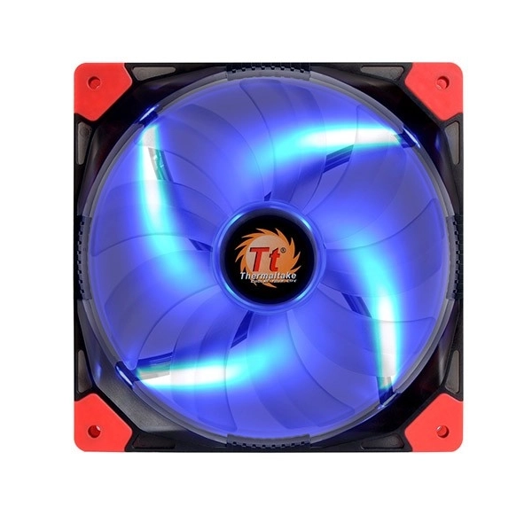 Thermaltake Luna 14 LED ventilátor kék világítással