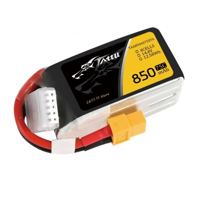 Tattu Gens Ace LiPo akkumulátor 850mAh 14.8V 75C