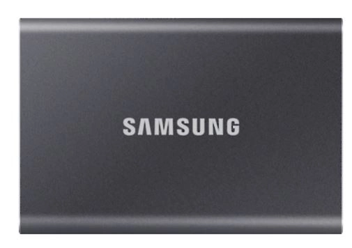 Samsung hordozható T7 SSD 1TB USB 3.2 szürke
