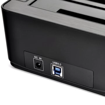 Fekete Thermaltake BlacX Duet 5G dokkoló állomás