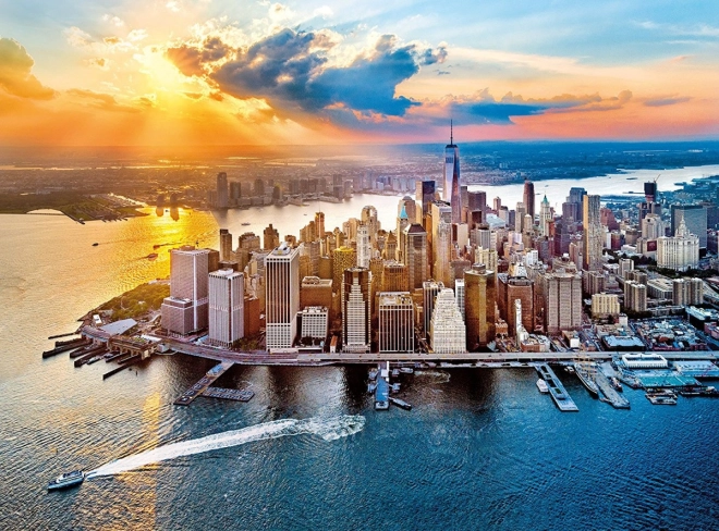 Naplemente New York felett