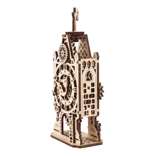 Ugears 3D fa mechanikus kirakó - óratorony