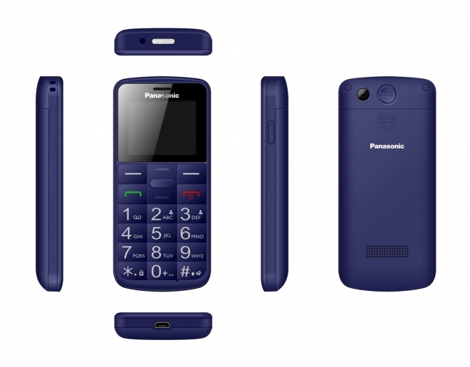 Könnyen kezelhető mobiltelefon időseknek Kék