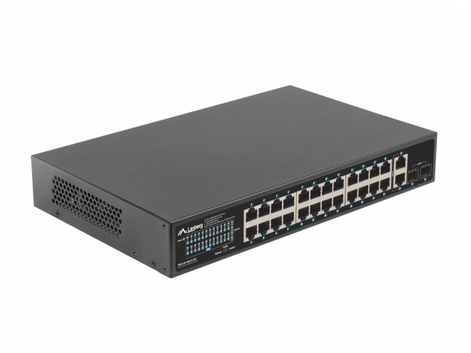 PoE+ kapcsoló 24 porttal és 250W teljesítménnyel
