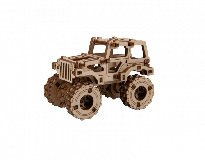 Fa 3D puzzle szupergyors monster truck