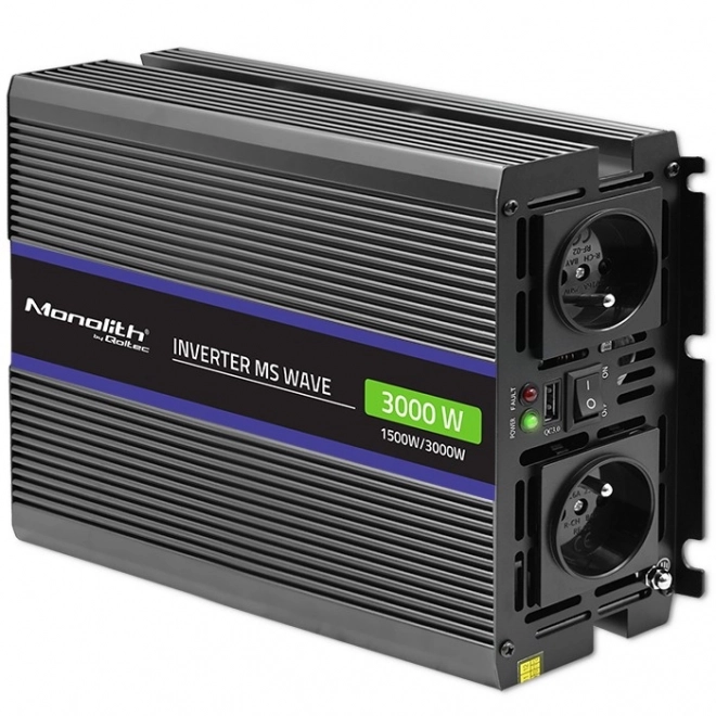 Monolith Feszültségátalakító 12V - 230V