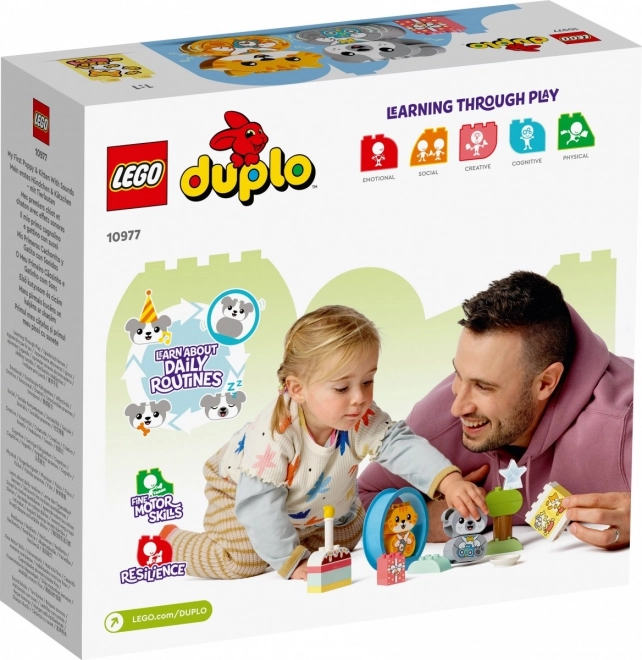 LEGO DUPLO Az első kutyám és cicám hangokkal