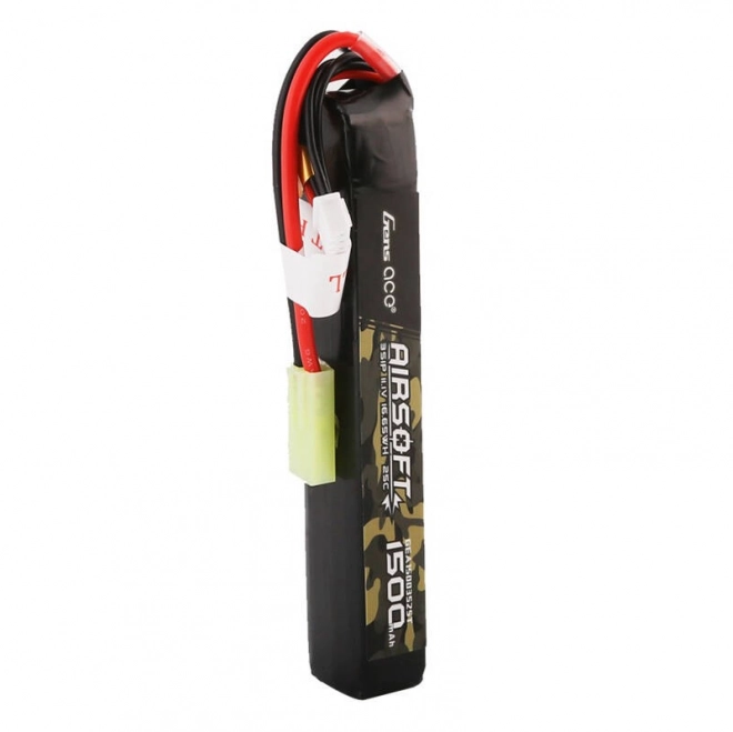 Gens Ace 25c 1500mah 3s1p 11,1v airsoft lipo akkumulátor mini Tamiya csatlakozóval