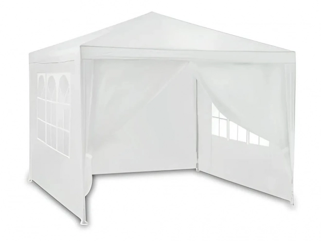 Kerti pavilon sátor 3x3 m, 4 oldalfal, fehér