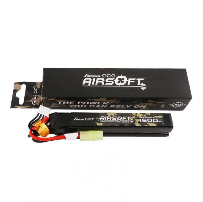 Airsoft fegyver akkumulátor mini Tamiya csatlakozóval