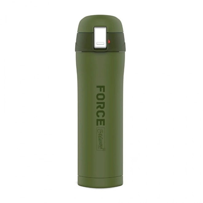 Zöld termobögre 400 ml Force