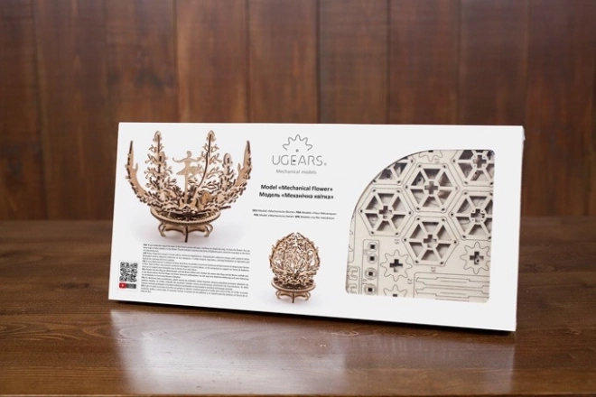 Ugears 3D puzzle Virág 101 darab