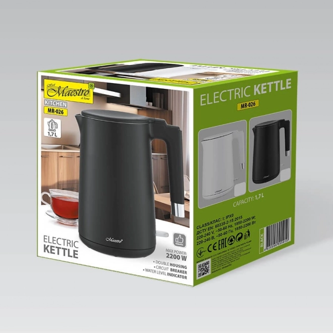 Maestro elektromos vízforraló 1,7L