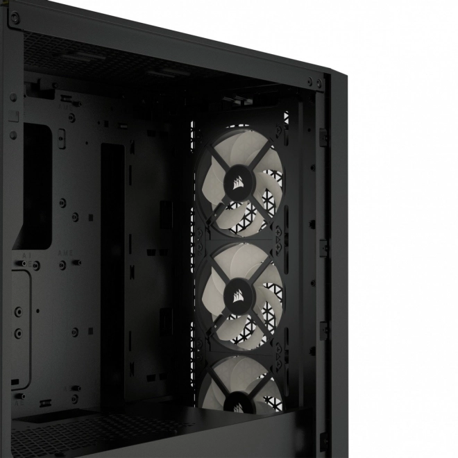 Corsair 3000D RGB airflow fekete edzett üveg középtorony ház