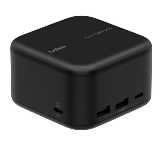 GaN 6 az 1-ben dokkoló állomás USB-A, USB-C, HDMI, PD
