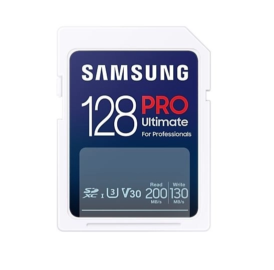 Samsung Pro Ultimate 128GB SD memóriakártya és olvasó