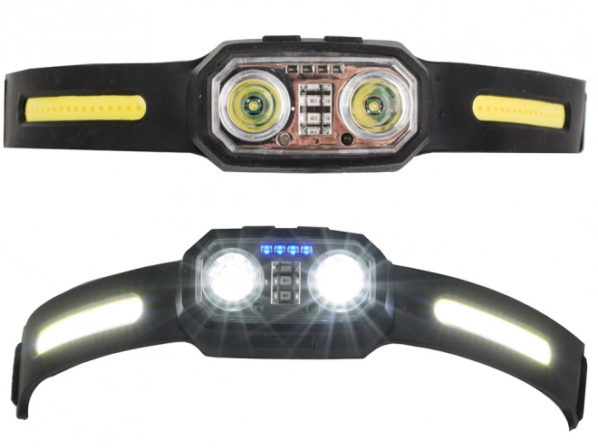 Fejlámpa LED szenzorral