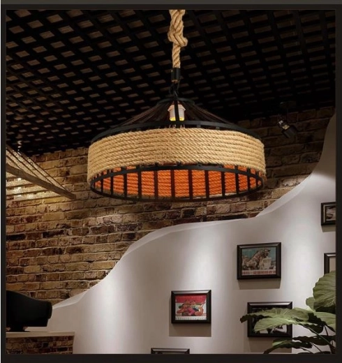 Rusztikus dizájn természetes kötéllel