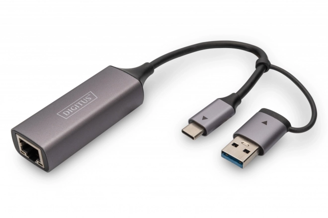 Usb-C és Usb-A vezetékes hálózati kártya