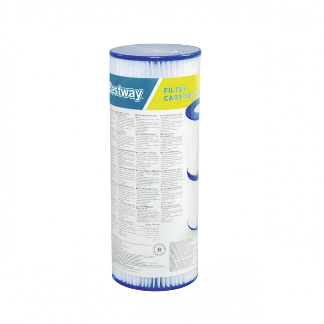 Cserélhető szűrők II. típusú medencés szivattyúhoz 2006/3028L BESTWAY 2 db