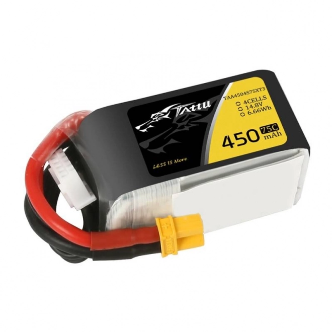 Tattu UAV akkumulátor 450mAh 14,8V 75C 4S