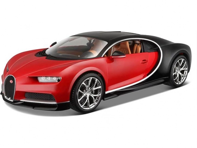 Bburago 1:18 Plus Bugatti Chiron fekete/piros