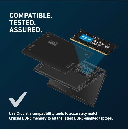 Notebook DDR5 SODIMM memória 96GB