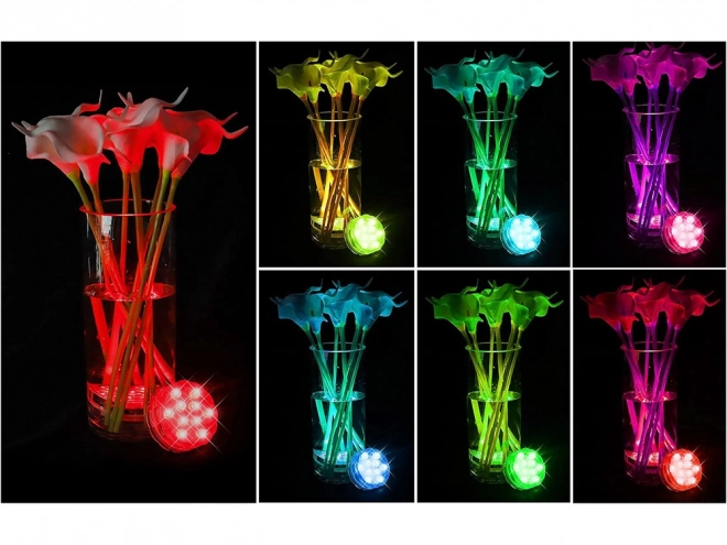 Víz alatti RGB medencelámpa távirányítóval