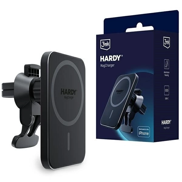 Hardy MagCharger 15W mágneses autós telefontartó