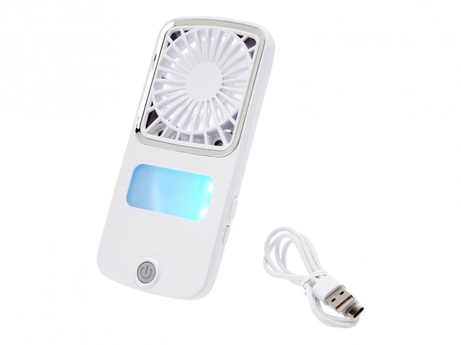 Mini kézi hordozható rgb ventilátor vízpermettel