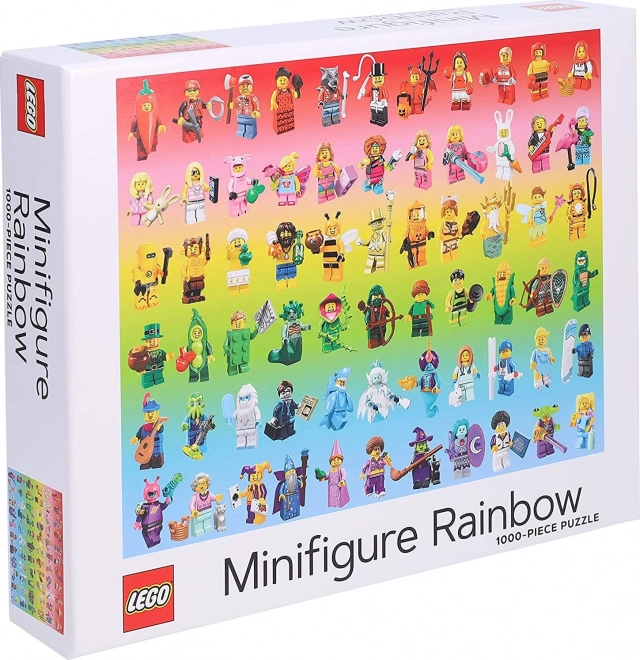 Kronika Könyvek LEGO® szivárvány minifigurák 1000 darabos puzzle