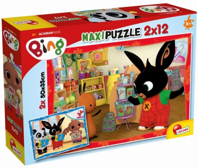 Puzzle Bing 2x12 darabos