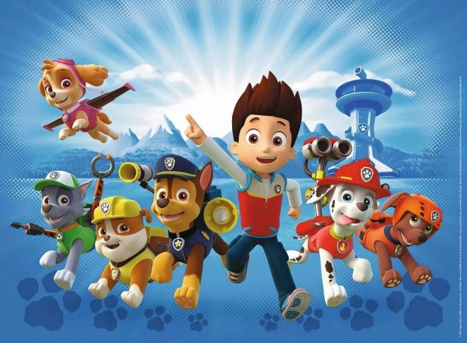 Paw Patrol 100 darabos puzzle