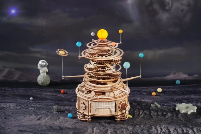 Rokr 3D fa puzzle Naprendszer - Orrery