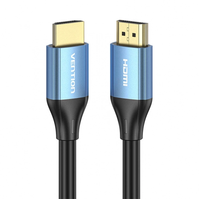 Vékony kék HDMI kábel Vention 4K felbontással 5 méter